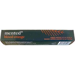 MENTED Liquid Lipstick in Blood Orange - full size - new in box
